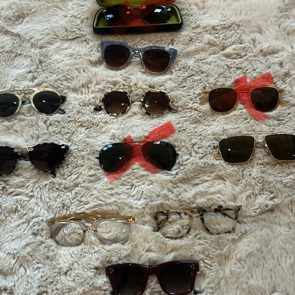 🕶️✨KREWEIllestevaLot of (8) Sunglasses & Frames 100% Authentic
